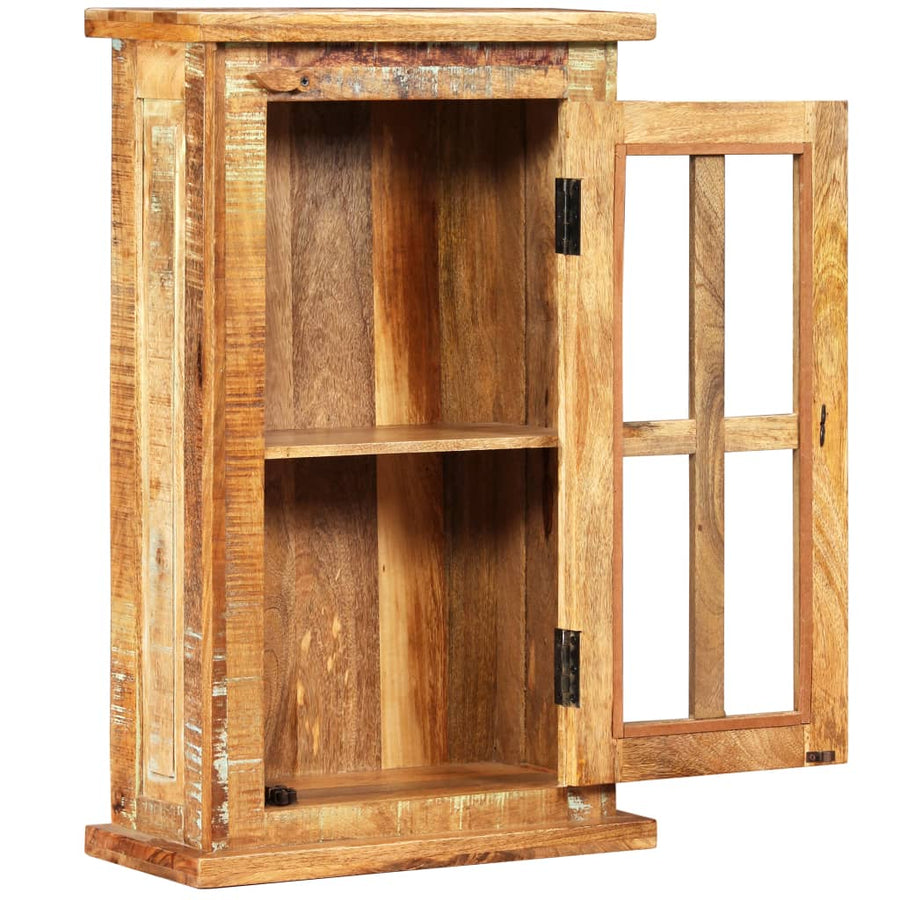 Wandkast 44X21X72 Cm Massief Gerecycled Hout