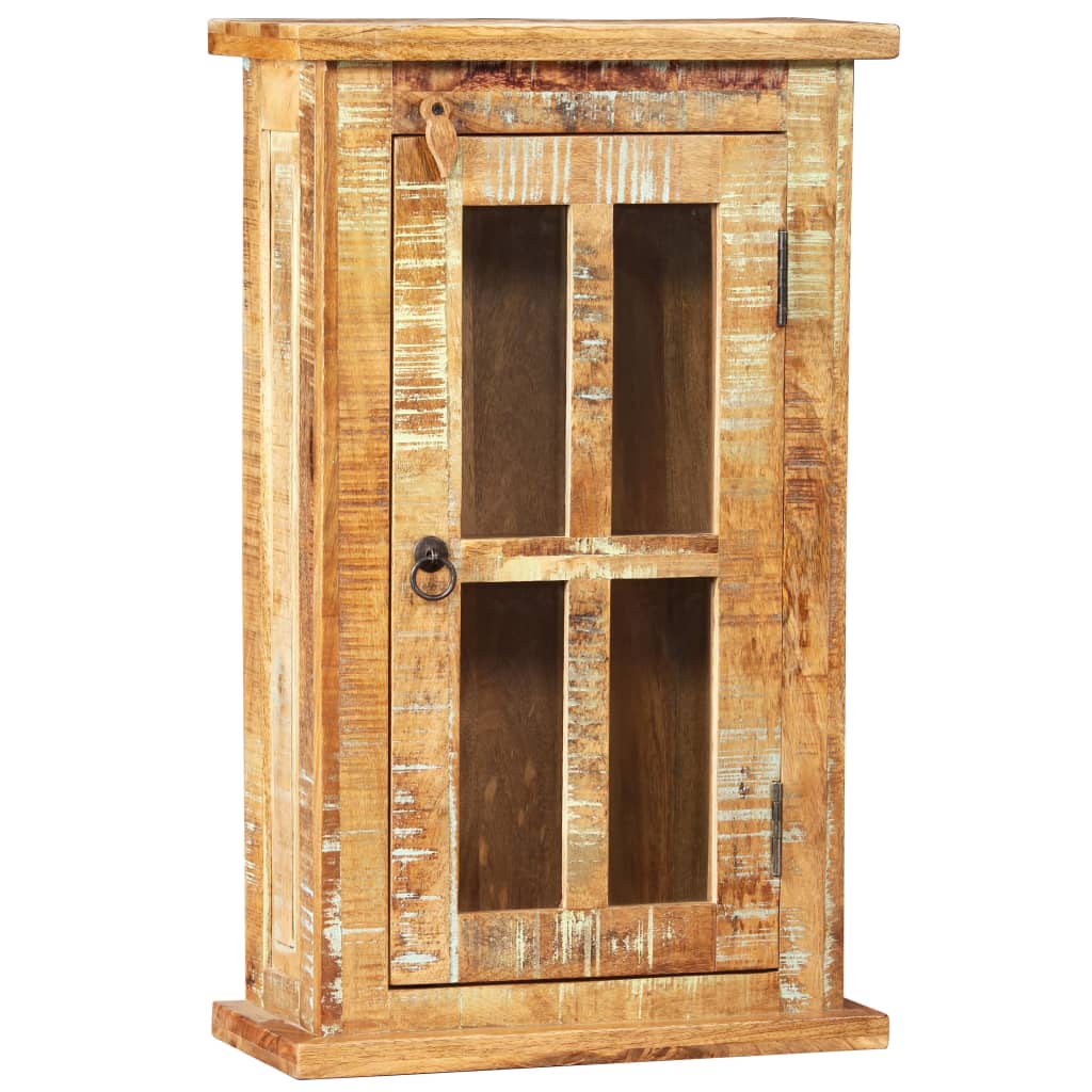 Wandkast 44X21X72 Cm Massief Gerecycled Hout