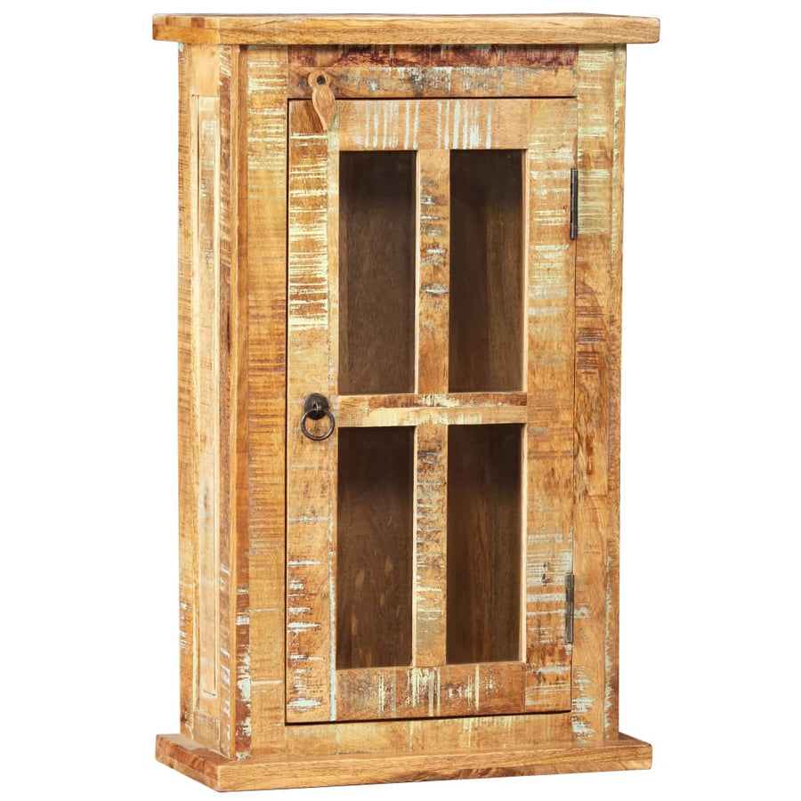 Wandkast 44X21X72 Cm Massief Gerecycled Hout
