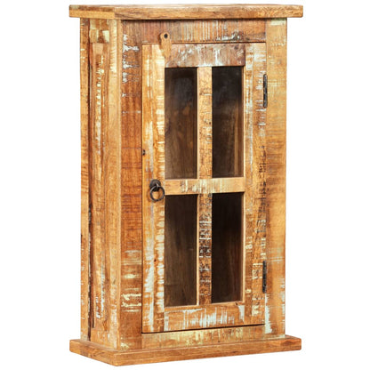 Wandkast 44X21X72 Cm Massief Gerecycled Hout