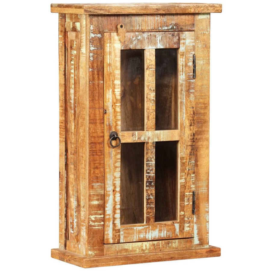 Wandkast 44X21X72 Cm Massief Gerecycled Hout