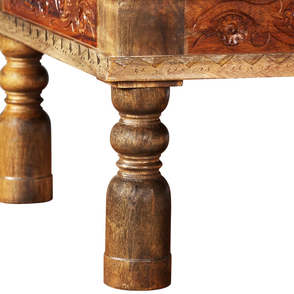 Salontafel 110x60x38 cm massief mangohout en acaciahout
