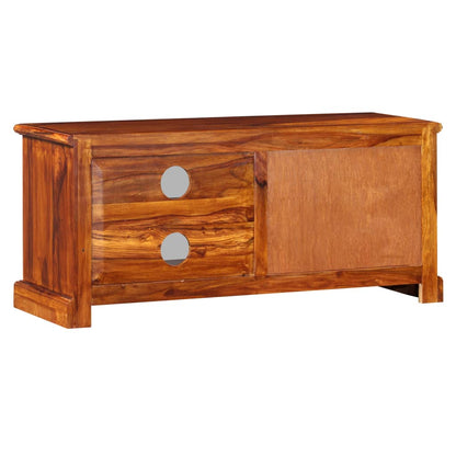Tv-Meubel 90X30X40 Cm Massief Acaciahout