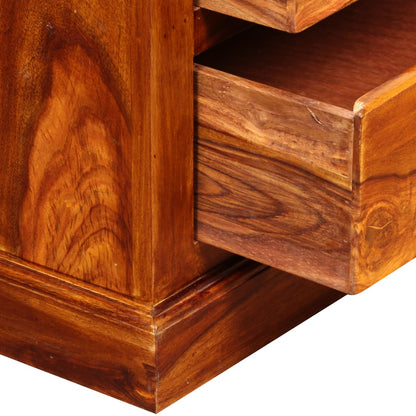 Tv-Meubel 90X30X40 Cm Massief Acaciahout