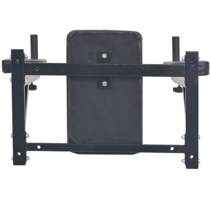 Dipstation Fitnessapparaat Wandgemonteerd Zwart
