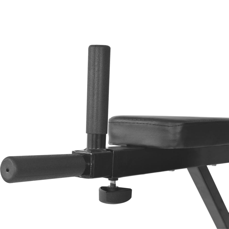 Dipstation Fitnessapparaat Wandgemonteerd Zwart