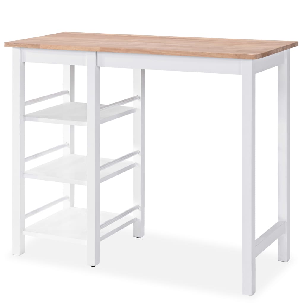 -Delige Barset Mdf 3 Wit