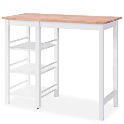 -Delige Barset Mdf 3 Wit