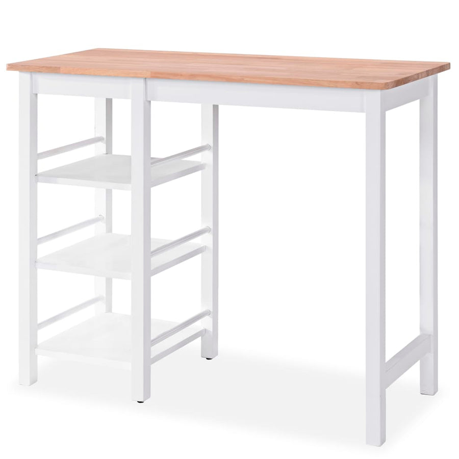 -Delige Barset Mdf 3 Wit