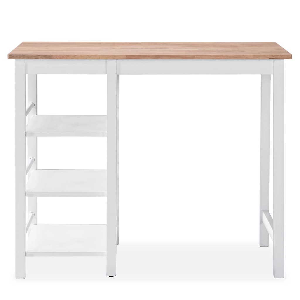 -Delige Barset Mdf 3 Wit