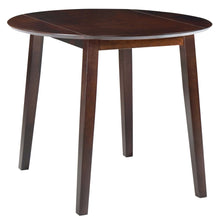 Eettafel Inklapbaar Rond Mdf Bruin