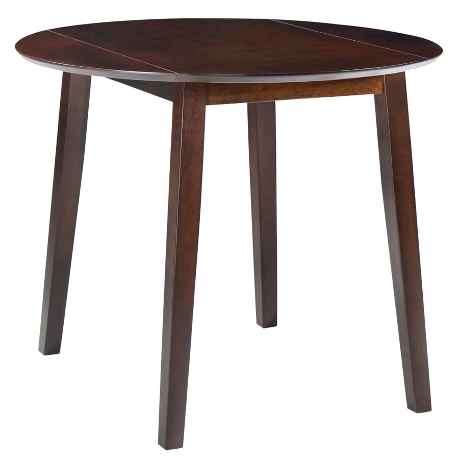Eettafel Inklapbaar Rond Mdf Bruin
