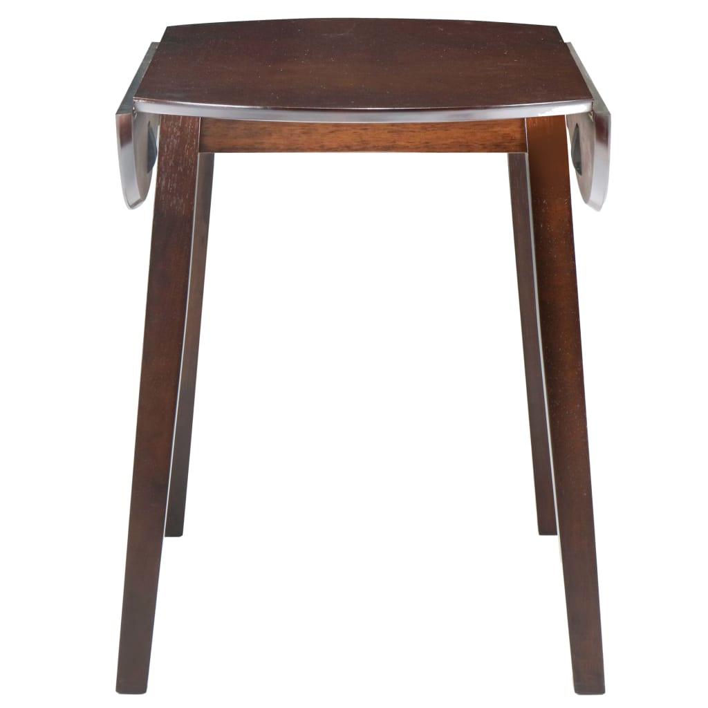 Eettafel Inklapbaar Rond Mdf Bruin