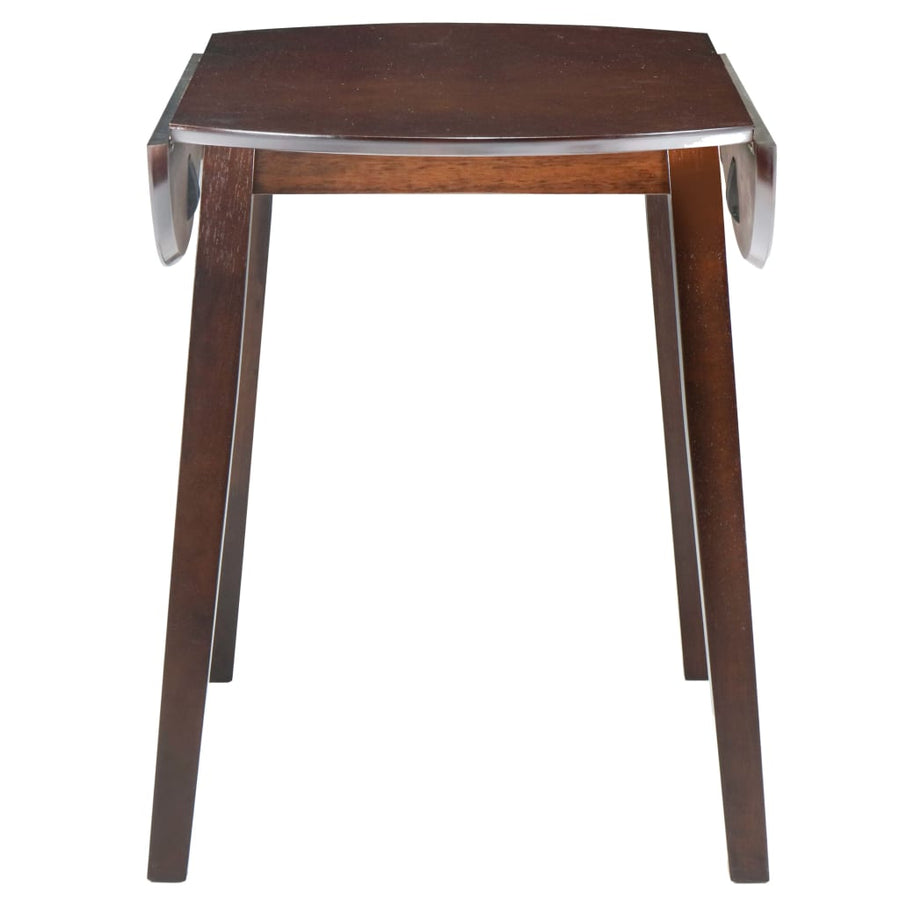 Eettafel Inklapbaar Rond Mdf Bruin