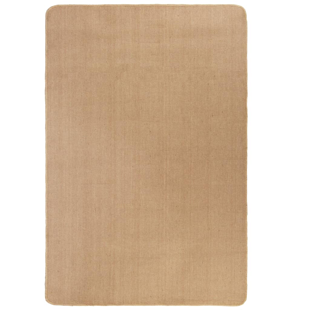 Tapijt Met Latex Onderkant Jute Natuurlijk 120 x 180 cm