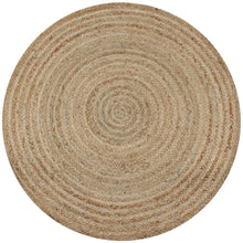 Tapijt Rond Gevlochten Jute 120 cm