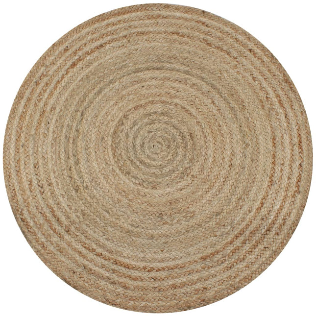 Tapijt Rond Gevlochten Jute 150 cm