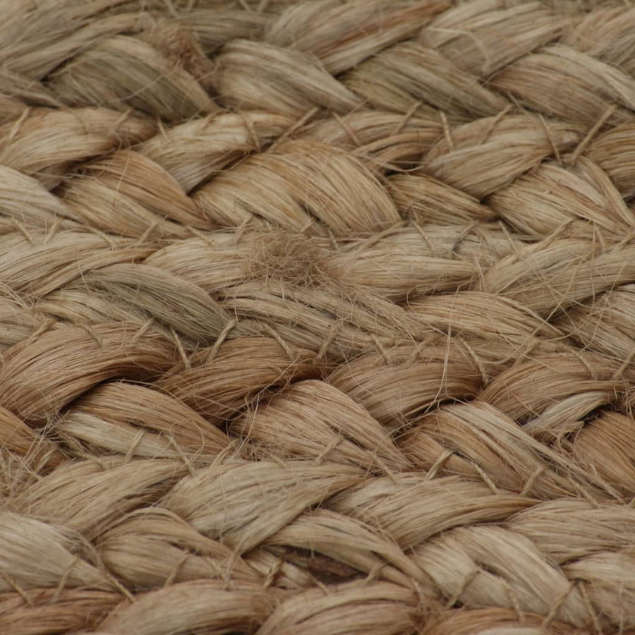 Tapijt Rond Gevlochten Jute 150 cm
