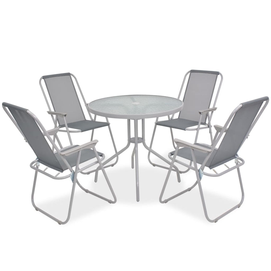 -Delige Tuinset Staal En Textileen 6