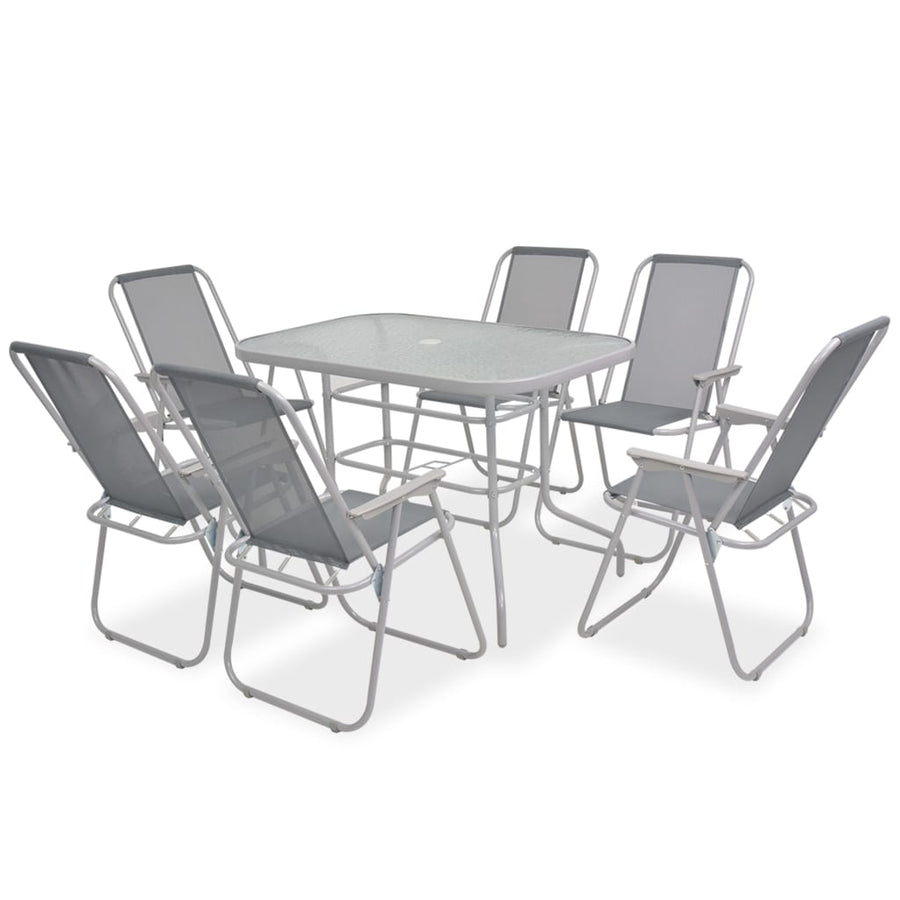 -Delige Tuinset Staal En Textileen 8