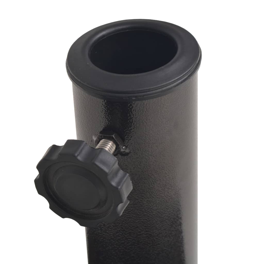 Parasolvoet Halfrond 9 Kg Hars Bronskleurig Half rond