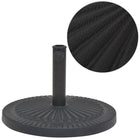 Parasolvoet Rond Hars Zwart 14 kg