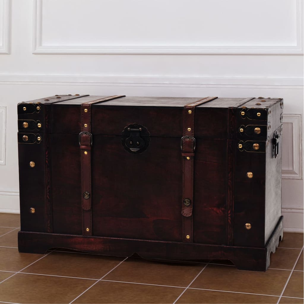 Schatkist Vintage Stijl 66X38X40 Cm Hout