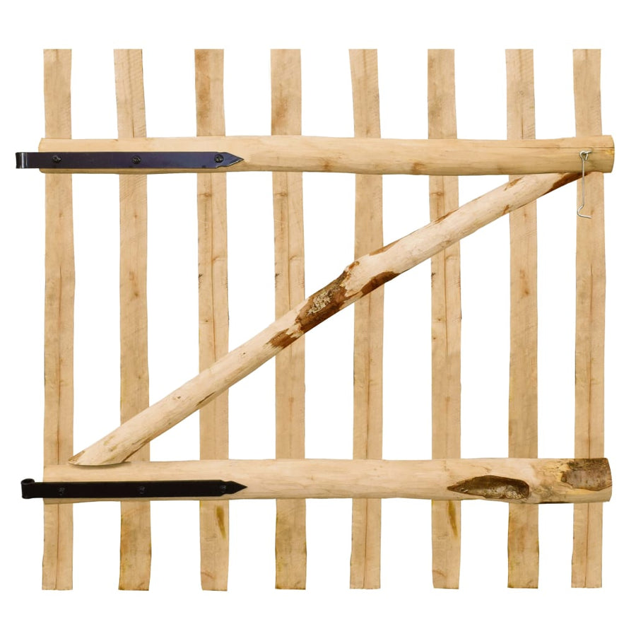 Poort Enkel 100X Hazelaarhout 100 cm
