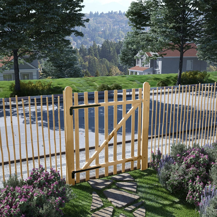 Poort Enkel 100X Hazelaarhout 120 cm