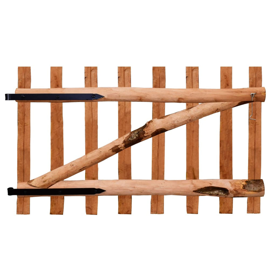 Poort Enkel 100X Geïmpregneerd Hazelaarhout 60 cm