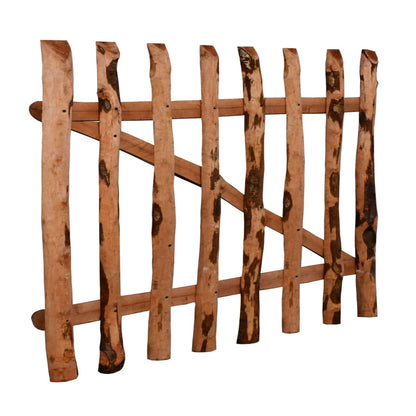 Poort Enkel 100X Geïmpregneerd Hazelaarhout 60 cm