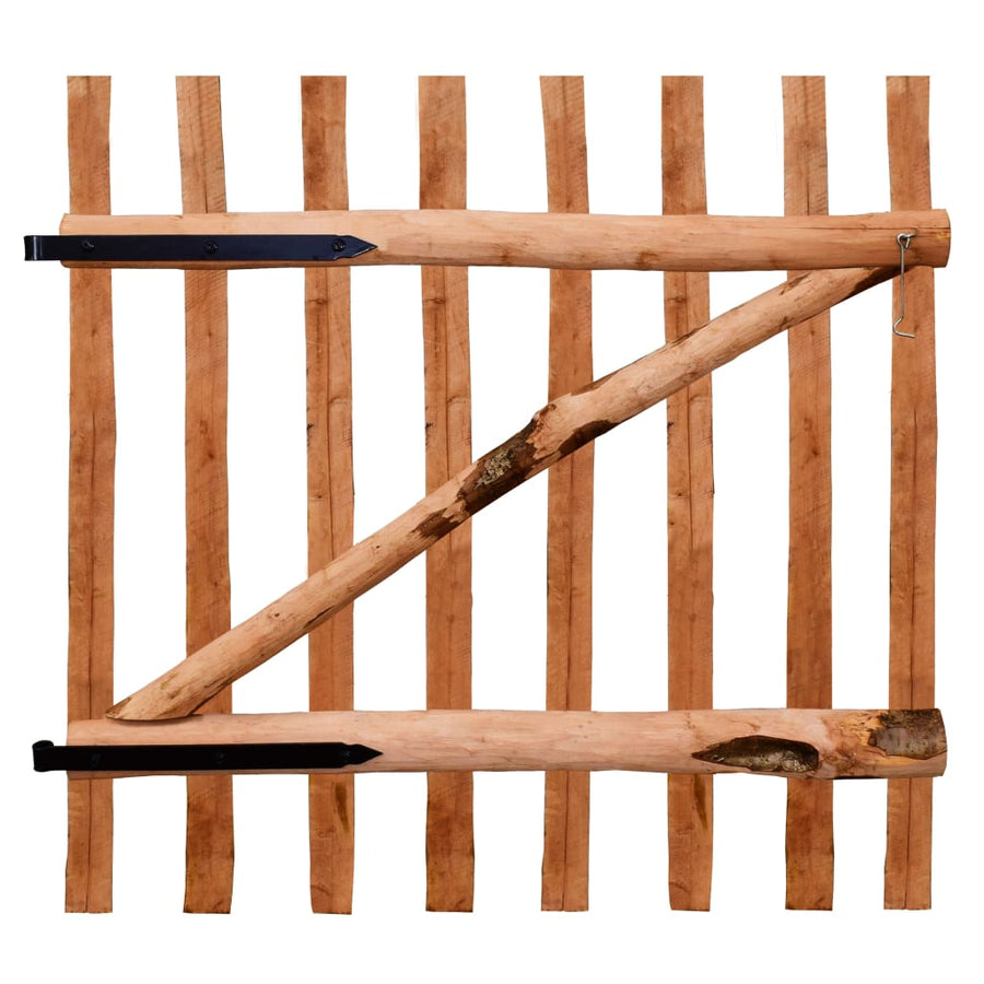 Poort Enkel 100X Geïmpregneerd Hazelaarhout 100 cm