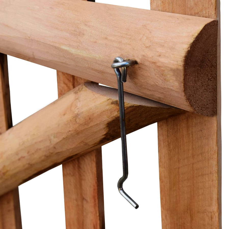 Poort Enkel 100X Geïmpregneerd Hazelaarhout 100 cm