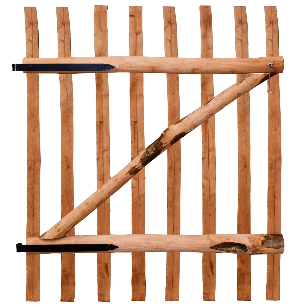 Poort Enkel 100X Geïmpregneerd Hazelaarhout 120 cm