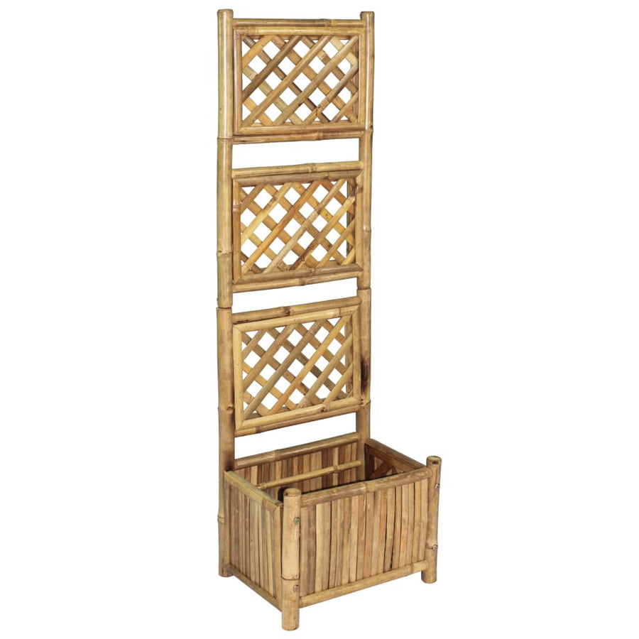 Plantenbak Verhoogd Met Rek Bamboe 40 cm