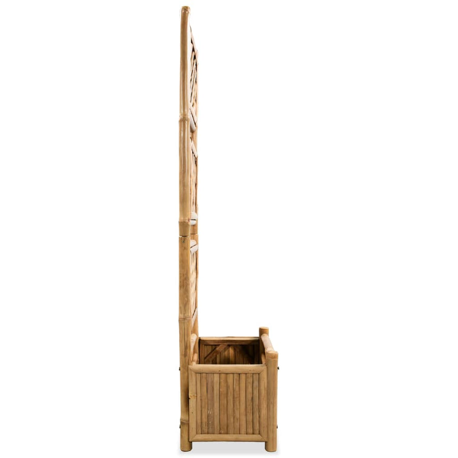 Plantenbak Verhoogd Met Rek Bamboe 40 cm