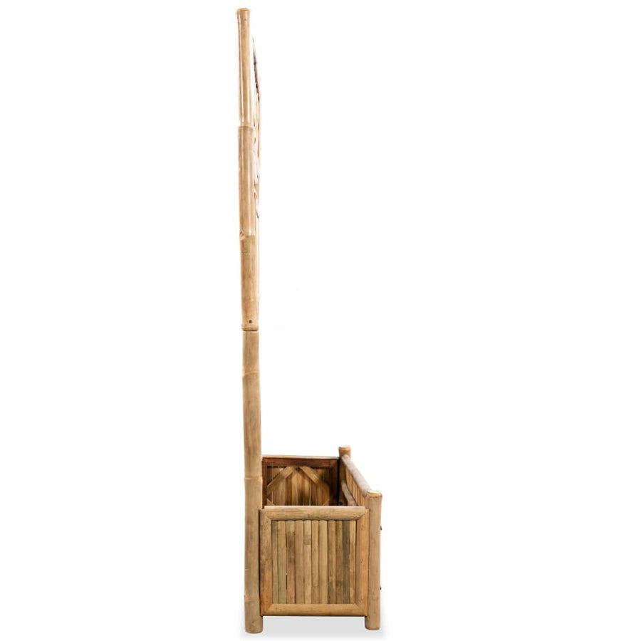 Plantenbak Verhoogd Met Rek Bamboe 70 cm