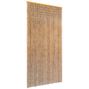 Vliegengordijn bamboe 90x220 cm bruin