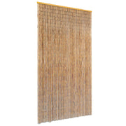 Vliegengordijn bamboe 100x220 cm bruin