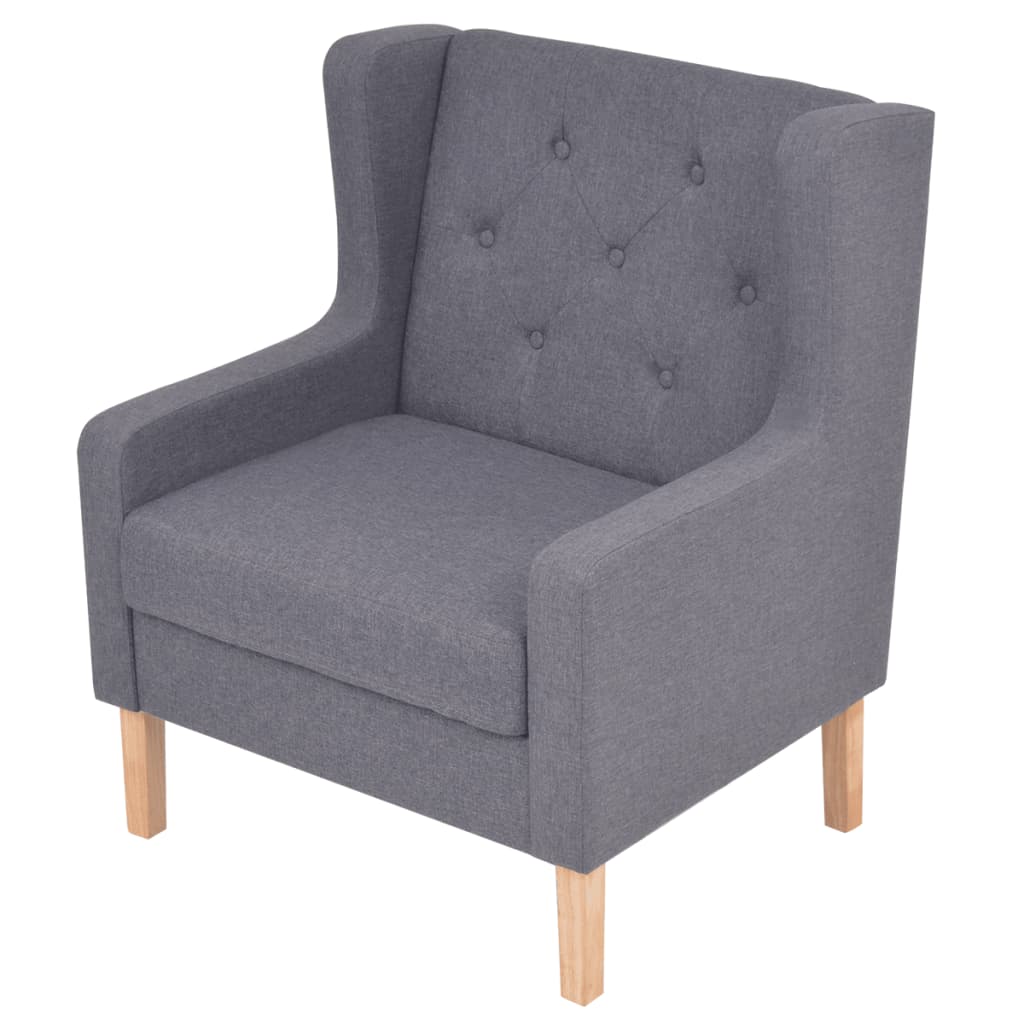 Fauteuil Stof Grijs