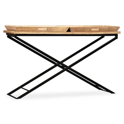 Wandtafel Massief Mangohout 130 x 40 x 80 cm