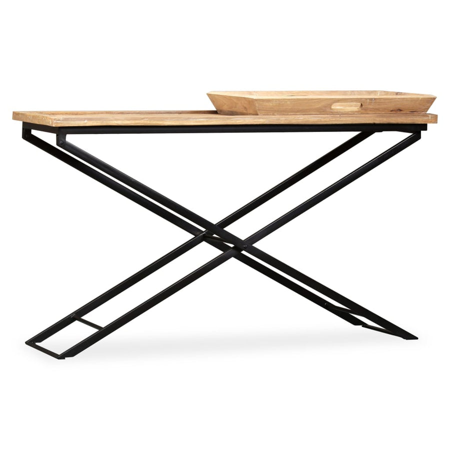 Wandtafel Massief Mangohout 130 x 40 x 80 cm