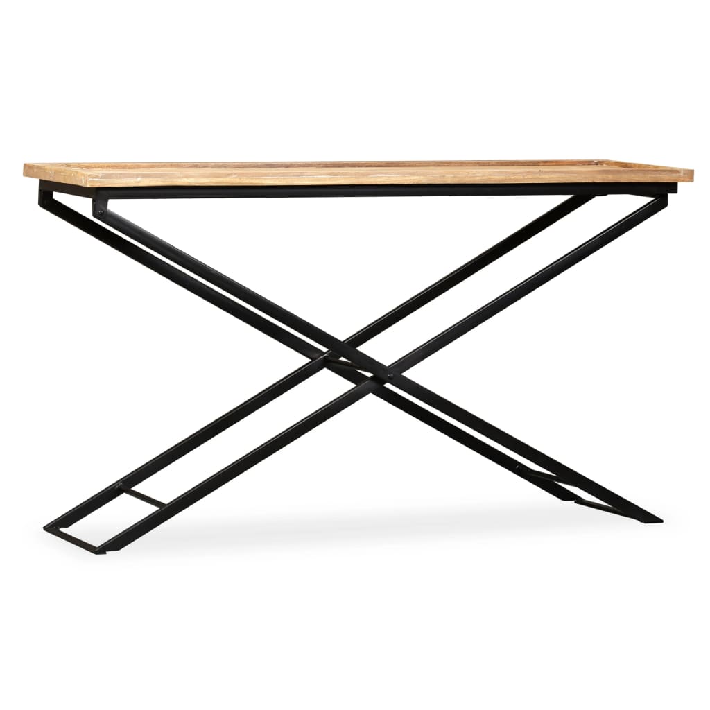 Wandtafel Massief Mangohout 130 x 40 x 80 cm