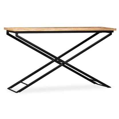 Wandtafel Massief Mangohout 130 x 40 x 80 cm