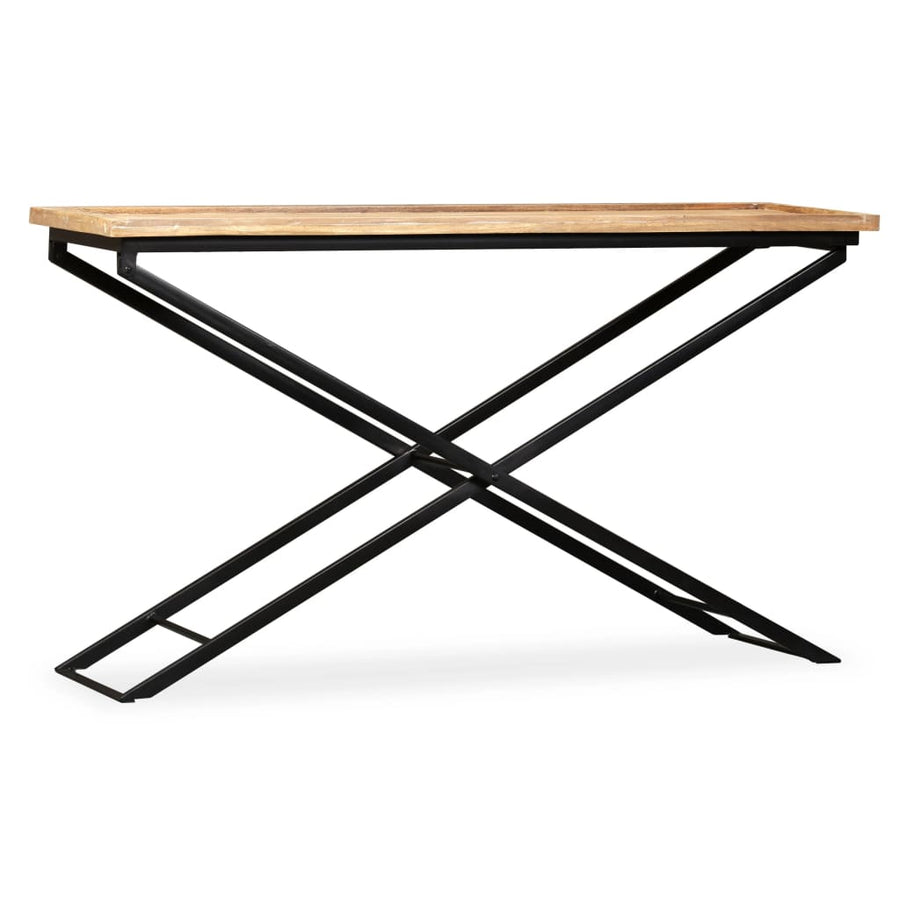 Wandtafel Massief Mangohout 130 x 40 x 80 cm