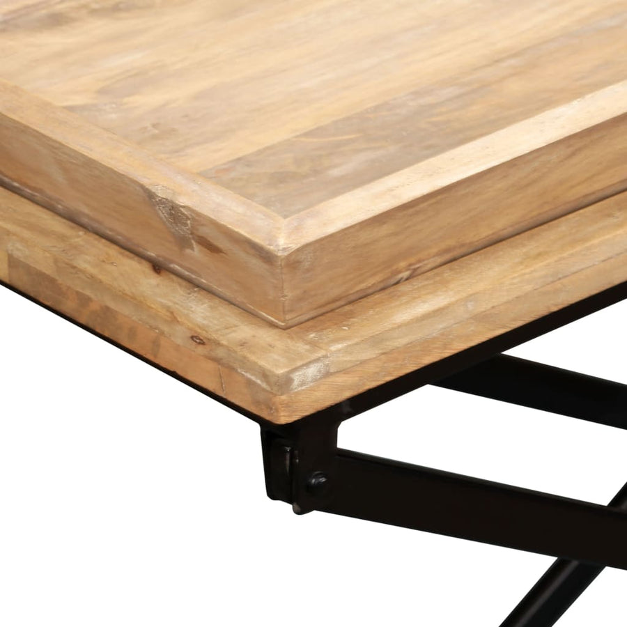 Wandtafel Massief Mangohout 130 x 40 x 80 cm