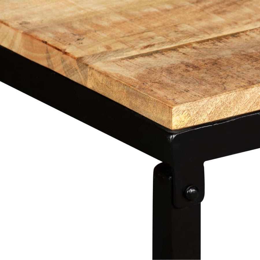 Bankje Massief Mangohout 110 x 35 x 45 cm Bruin