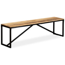 Bankje Massief Mangohout 160 x 35 x 45 cm Bruin