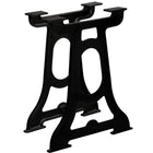 Tafelpoten 2 stuks Y-frame gietijzer 54x72 cm zwart