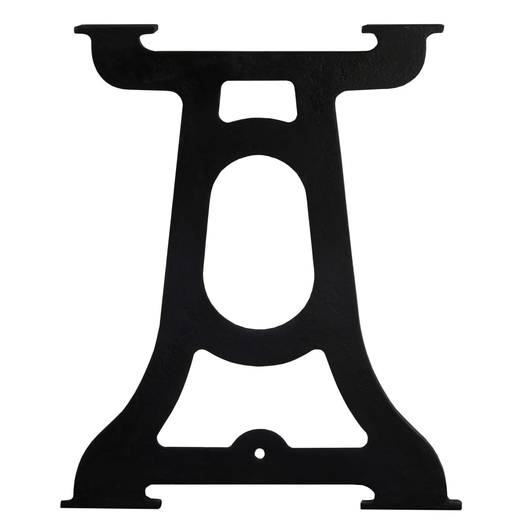 Eettafelpoten 2 st Y-frame gietijzer